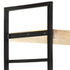 Rustika Rowe -  4Tier Bookcase 124x30x180 cm Solid Mango Wood